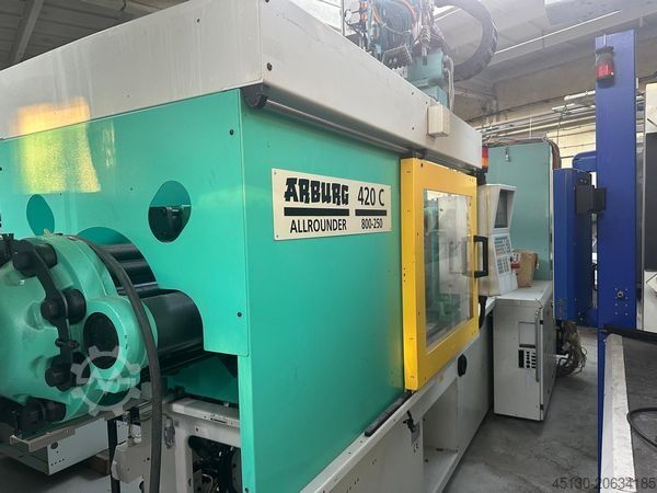 Injection molding machine Arburg 420C 800-250
