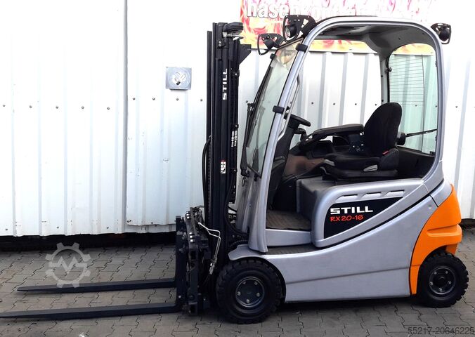 4-wheel forklift truck, ID No. H00674 STILL RX20 - 16P