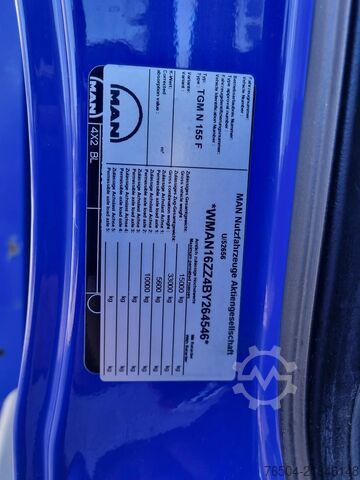 MAN TGM 15.250 Drankenwagen / Huifzeil / LBW 2000kg / Euro5 MAN TGM 15.250 Drankenwagen / Huifzeil / LBW 2000kg...