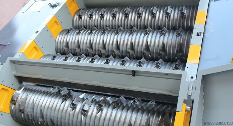 Four Shaft Pipe & Profile Shredder Genox J1200