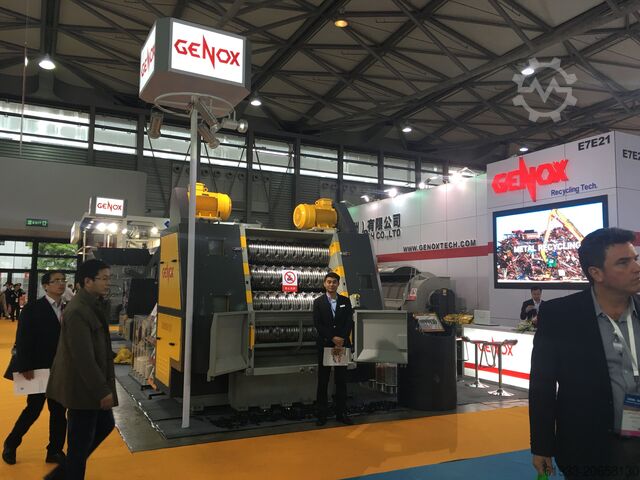 Four Shaft Pipe & Profile Shredder Genox J1200