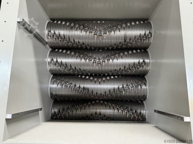 Four Shaft Pipe & Profile Shredder Genox J2000
