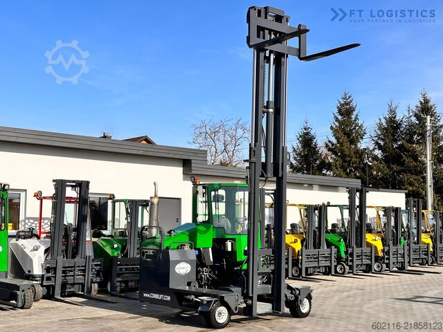 4-way forklift truck Combilift C4000 / LPG / DUPLEX / 4500MM /FREE LIFT