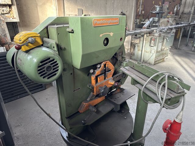 Section steel shear Peddinghaus PEDDY Profilstahlschere + Stanzmaschine