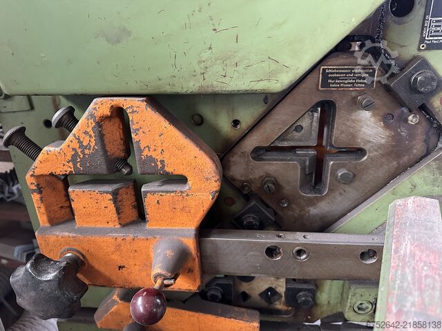 Section steel shear Peddinghaus PEDDY Profilstahlschere + Stanzmaschine