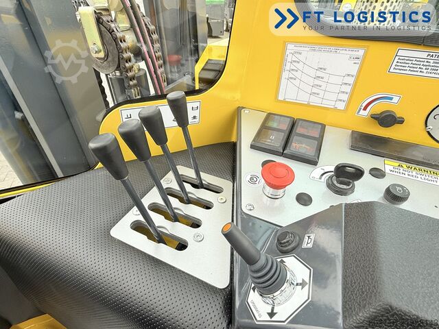 4-way forklift Combilift C4000 GAS DUPLEX 4600 FORK POSITIONER