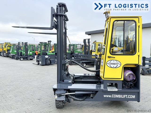 4-way forklift Combilift C4000 GAS DUPLEX 4600 FORK POSITIONER
