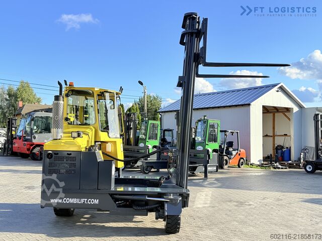 4-way forklift Combilift C5000XL GAS DUPLEX 6000MM FREE LIFT