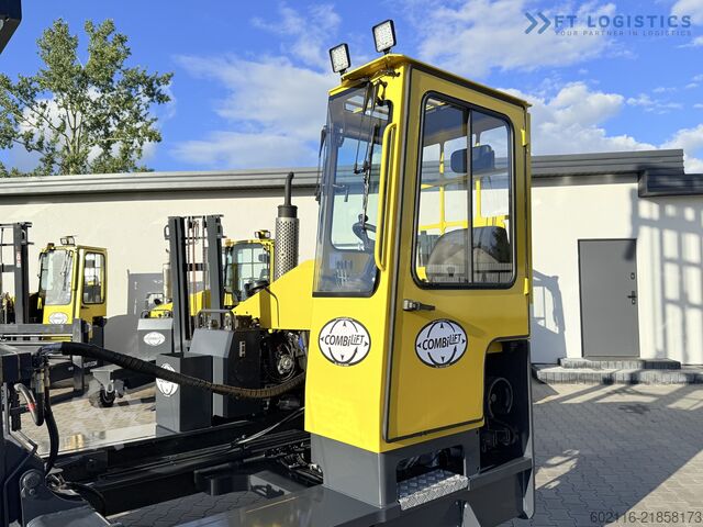 4-way forklift Combilift C5000XL GAS DUPLEX 6000MM FREE LIFT
