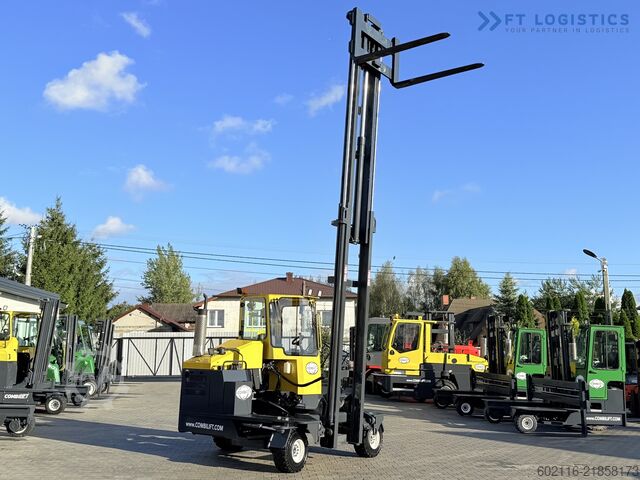 4-way forklift Combilift C5000XL GAS DUPLEX 6000MM FREE LIFT