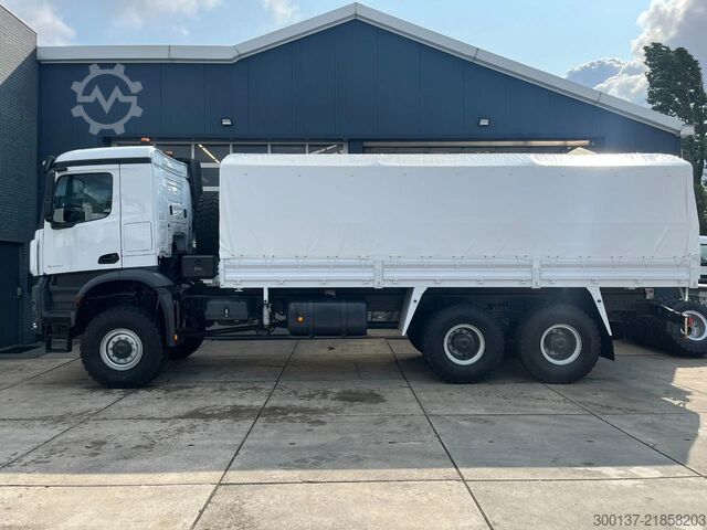 Tarpaulin Mercedes-Benz Arocs 3340 A 6x6 Cargo Truck