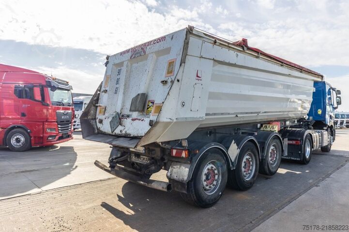 Tipper TECNOKAR HARDOX 26m3+BACHE