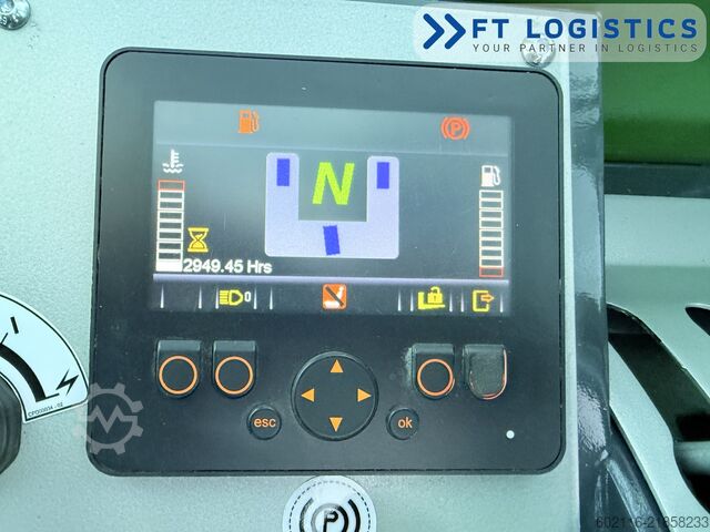 4-way forklift Combilift C4000 DIESEL DUPLEX 4100 FORK POSITIONER