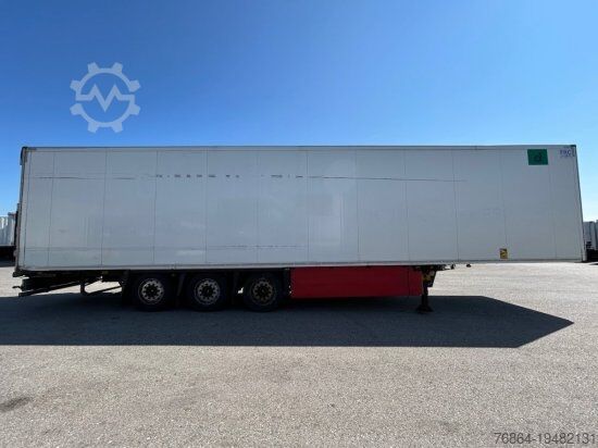 Low loader semitrailer SCHMITZ SCB S3B SKO24, KüHLAUFLIEGER, TK SLXE 400,  LIFTACHSE, FLEISCHBAHNEN