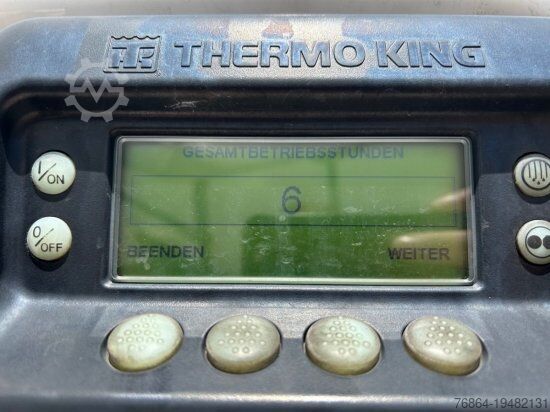 Low loader semitrailer SCHMITZ SCB S3B SKO24, KüHLAUFLIEGER, TK SLXE 400, LIFTACHSE, FLEISCHBAHNEN