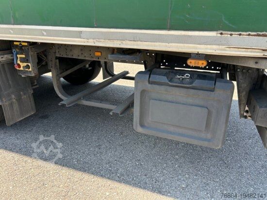 Low loader semitrailer SCHMITZ SCB S3B SKO24, KüHLAUFLIEGER, TK SLXE 400, LIFTACHSE, FLEISCHBAHNEN