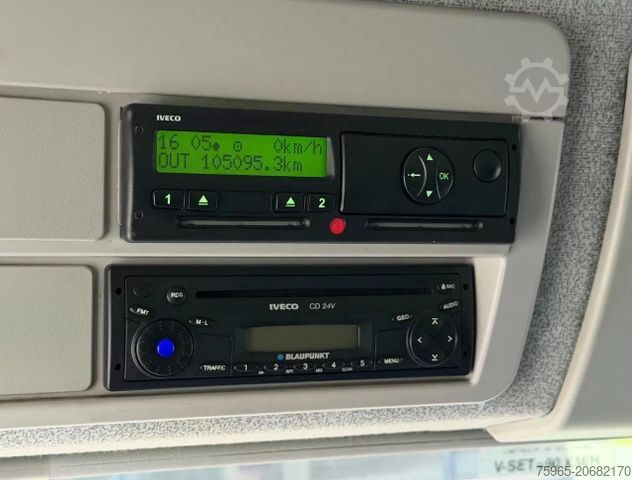 Box truck IVECO EuroCargo 120 EL18 EURO 5 ONLY 105.100 KM SAXAS