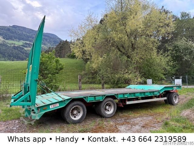 Low loader trailer  Empl TLÜ / DH 3x11 3 - Achs Tieflader 1997