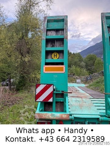 Low loader trailer  Empl TLÜ / DH 3x11 3 - Achs Tieflader 1997