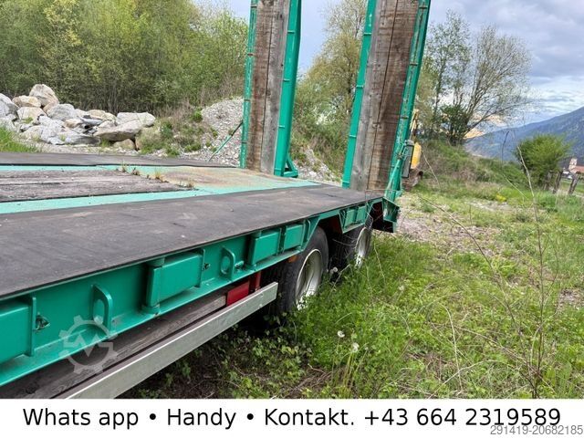 Low loader trailer  Empl TLÜ / DH 3x11 3 - Achs Tieflader 1997
