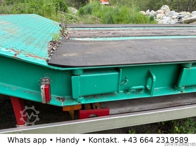 Low loader trailer Empl TLÜ / DH 3x11 3 - Achs Tieflader 1997