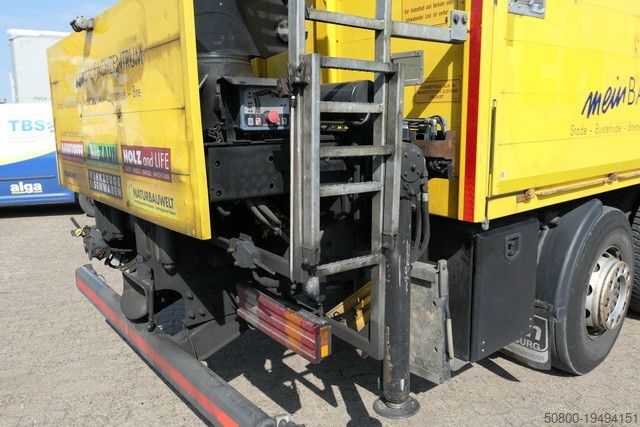 Flatbed truck MERCEDES-BENZ 2536 L Actros 6x2, Hiab 211DL-4PRO, Klima, AHK