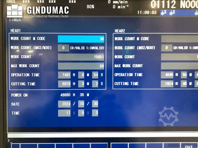 Mehrspindel-Drehmaschine MORI SEIKI NZ2000