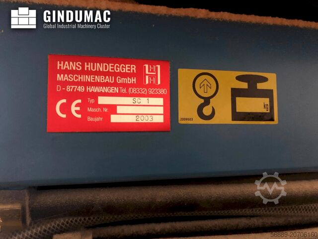 CNC-Holzbearbeitungszentrum HUNDEGGER Speed-Cut SC1
