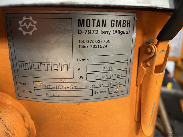 Einzelfördergerät Motan NB-D05  St-1-00-NI-0000
