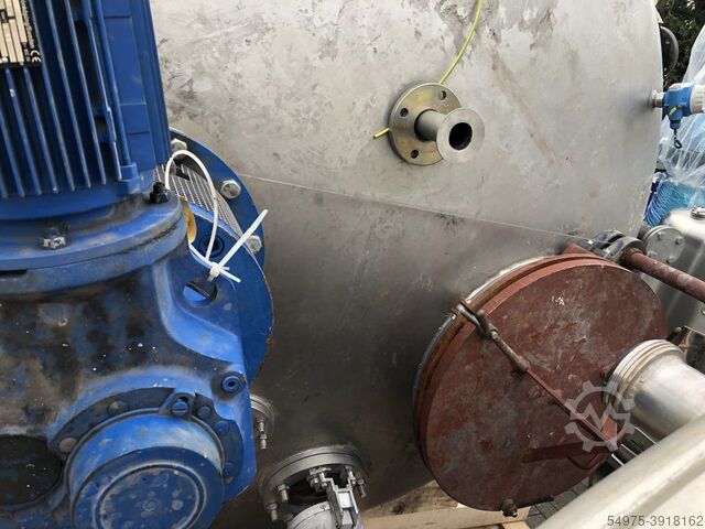 Stainless steel tank Reactor vessel Agitator