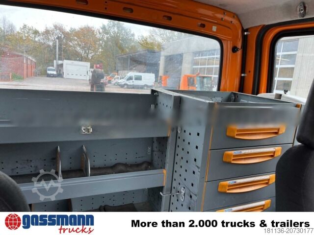 Abrollkipper Transporter Iveco Daily 70C17 4x2 Doka, EEV, Werkzeugschränke,