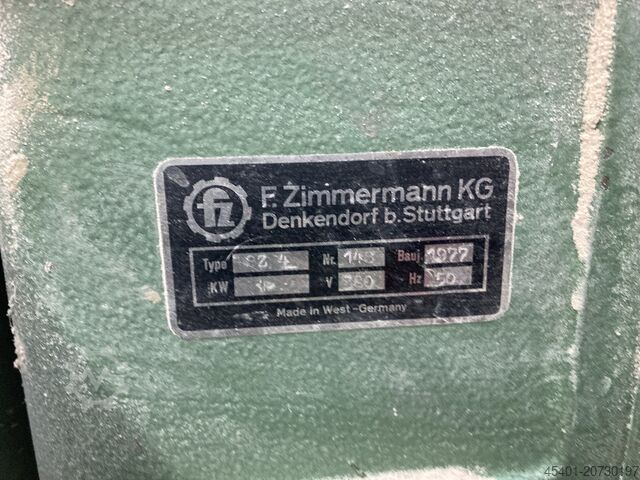 Scheibenschleifmaschine Zimmermann SZ4