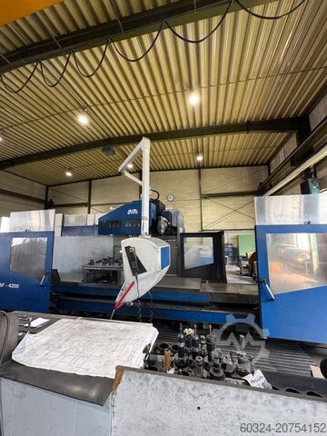 CNC - Bettfräsmaschine MTE BF 4200