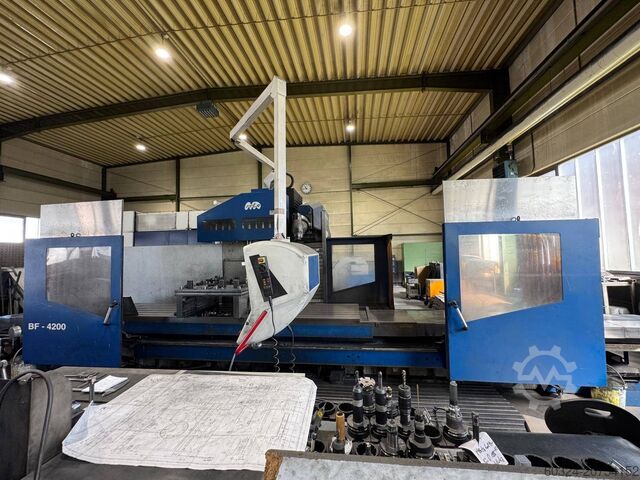 CNC - Bettfräsmaschine MTE BF 4200
