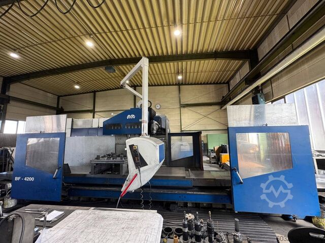 CNC - Bettfräsmaschine MTE BF 4200
