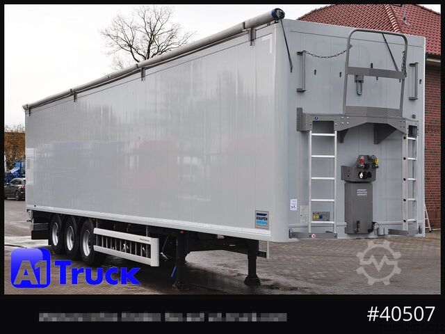 Auflieger mit Walkingfloor KNAPEN K100, Liftachse, Funk ca. 90m³