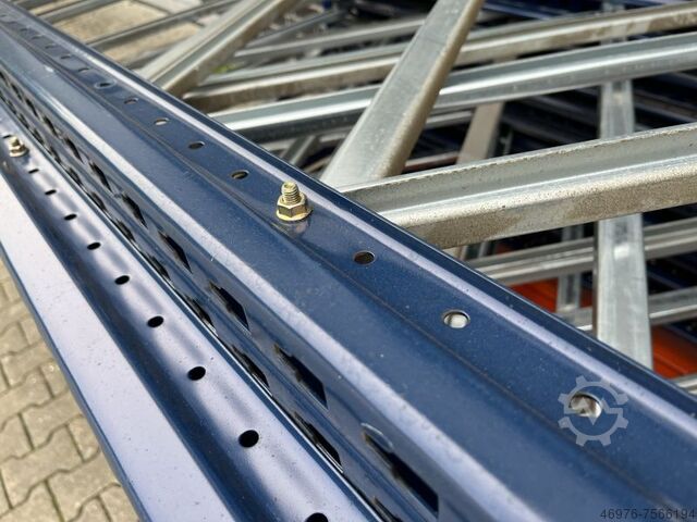 Palettenregal Schwerlastregal Hochregal Mecalux / 30,66 lfm. / Ständer: 2.800 x 1.100 mm / Traversen: 2.700 mm