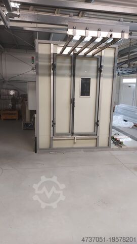 Three-stage spray washer made of PP polypropylene LAKOL Piotr Dudek LAKOL0911