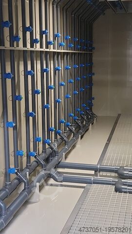 Three-stage spray washer made of PP polypropylene LAKOL Piotr Dudek LAKOL0911