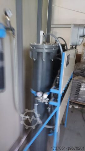 Three-stage spray washer made of PP polypropylene LAKOL Piotr Dudek LAKOL0911