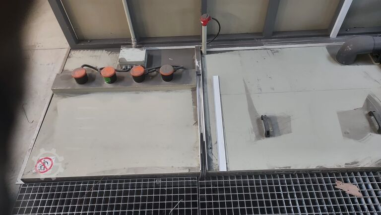 Three-stage spray washer made of PP polypropylene LAKOL Piotr Dudek LAKOL0911