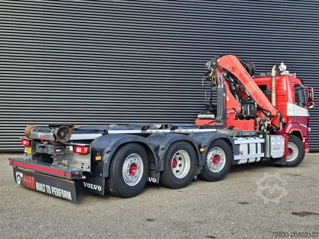 Hook arm system Volvo FM 420 8x2 / HIAB HOOKLIFT + 30 t/m CRANE - KRAN