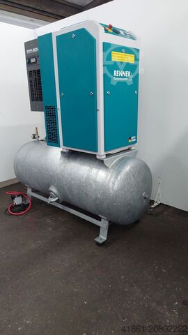Schraubenkompressor - Kompaktanlage RENNER RSDK-PRO 7,5