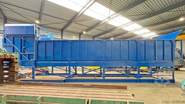 Feed hopper, walking floor, 30 cbm, with bag opener BRT HARTNER GmbH HP5-3035