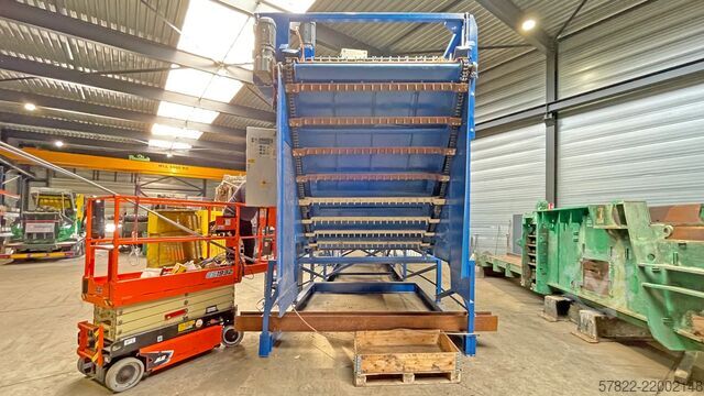 Feed hopper, walking floor, 30 cbm, with bag opener BRT HARTNER GmbH HP5-3035