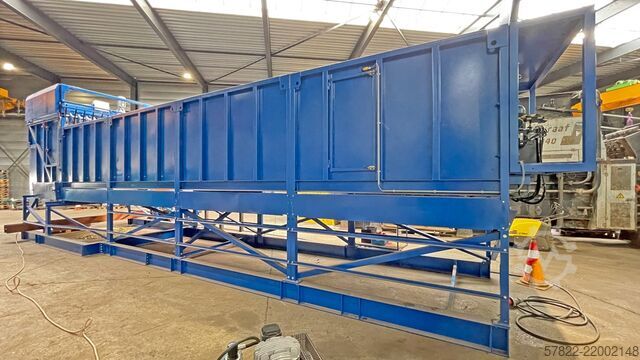 Feed hopper, walking floor, 30 cbm, with bag opener BRT HARTNER GmbH HP5-3035