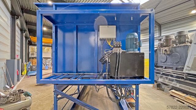 Feed hopper, walking floor, 30 cbm, with bag opener BRT HARTNER GmbH HP5-3035