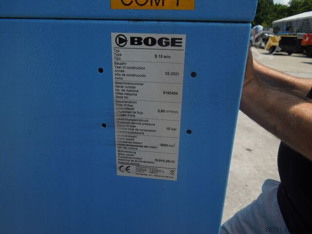 Screw compressor BOGE S 18 ECO