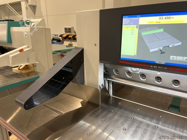 Paper cutting machine Polar Mohr N92 PRO HD Paper Cutting Guillotine