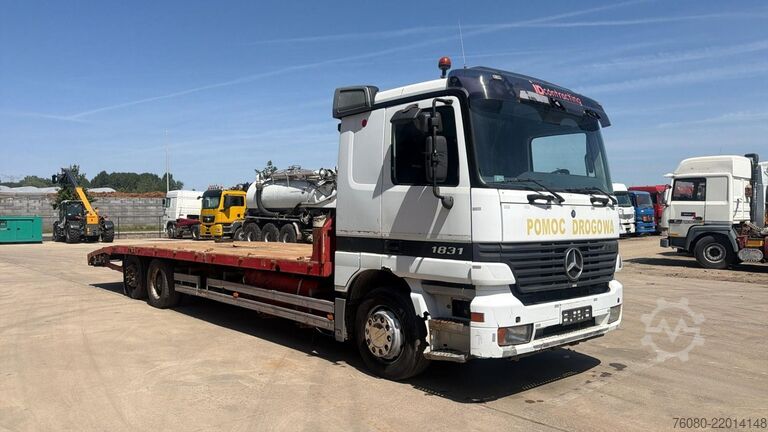 Flatbed Mercedes-Benz ACTROS 2531 (EPS / 6X2 / 8 ROUES / 3 PEDALES / ...